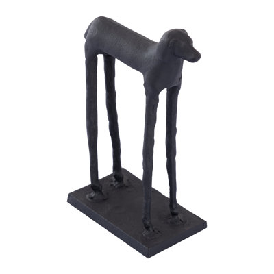 Jorgie Dog Object - Aged Black