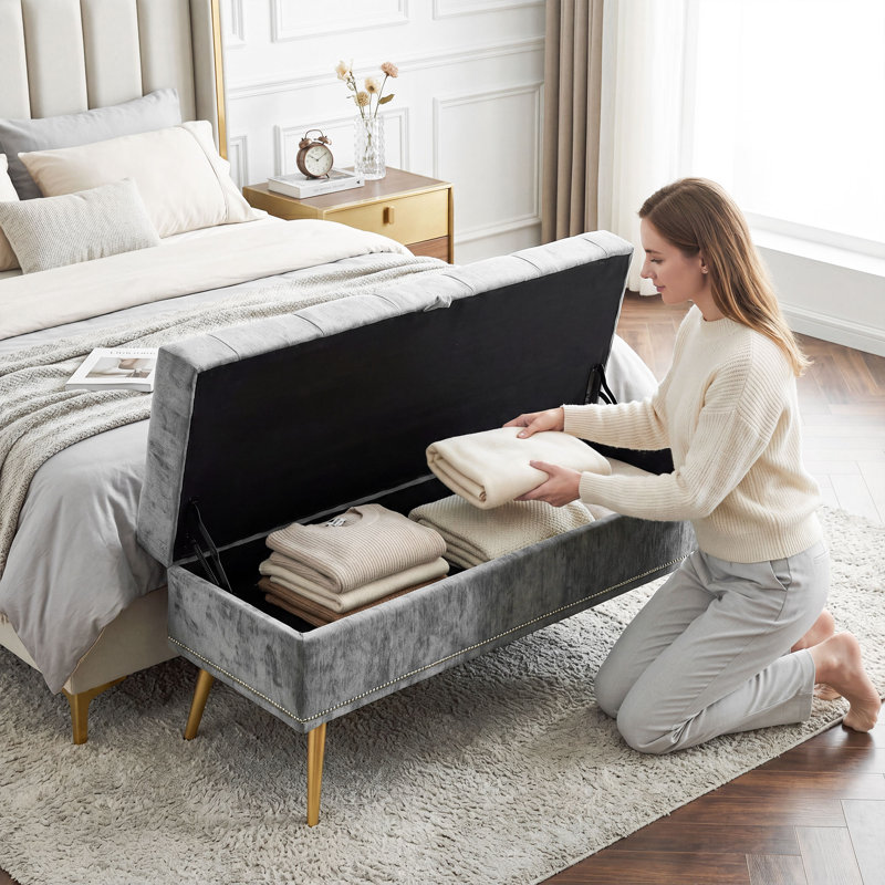 Blanket Chest, Grey