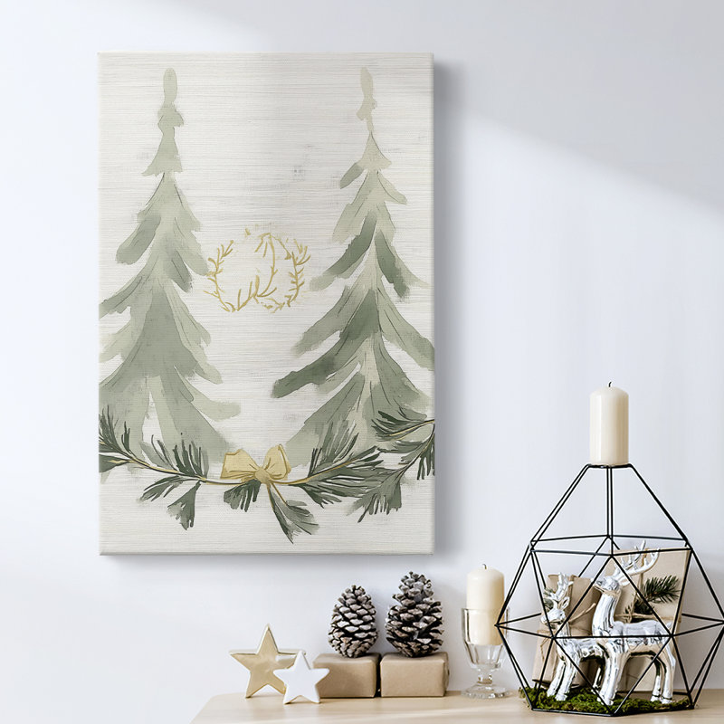Art des Fêtes de Noël - Toile tendue avec châssis CCGCL