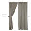 Paire de rideaux obscurcissant avec passe-tringle Ashmont-59700308