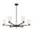 1-Light Pendant in Matte Black-128103494