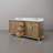 Brookhn 72 In. Double sink White Quartz top Bath Vanity in Lustrous Walnut with Hook Faucet