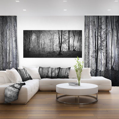 «Beautiful Forest Morning Panorama», reproduction