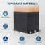 4-Pack Heavy Duty 2mm Steel Deck Post Base