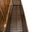 Rosalind Wheeler Saltz 200cm W 1L Solid Wood Deck Box in Brown-849608877