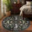 Vintage Cute Cat Machine Washable Rug with Rubber Backing for Living Room Stain Resistant Non-Slip Dining Room Rug Easy-Cleaning Floor Carpet for Bedroom-603329348-603329345