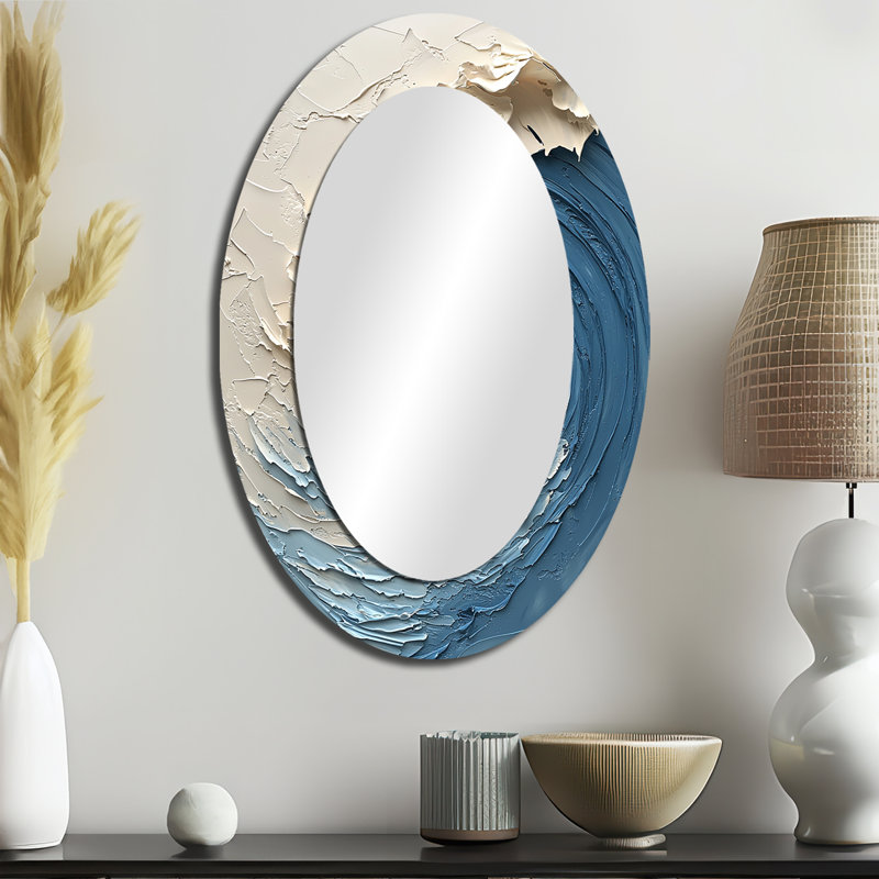 Miroir mural blanc, 36 po x 24 po