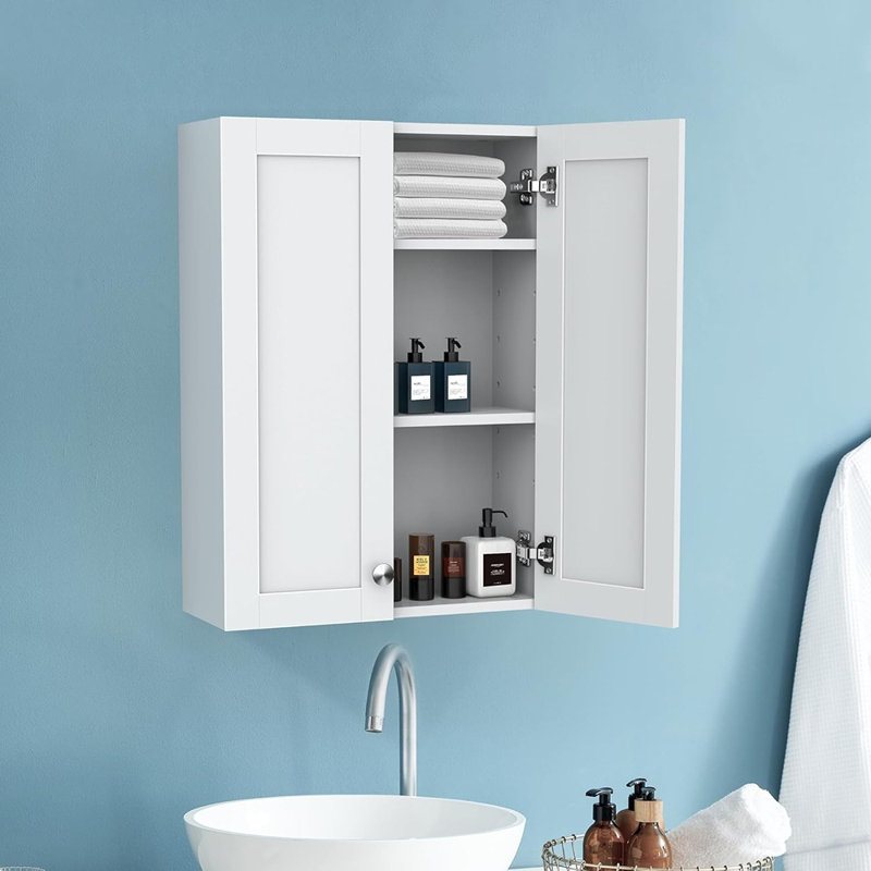 Armoire de salle de bain murale au-dessus de la toilette 20X28 ...