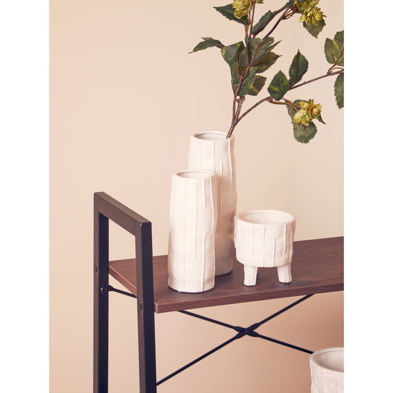 Angelray Earthenware Table Vase, 25cm H x 9cm W x 9cm D