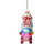 Christmas Ornaments – Snowman With Scarf, Santa With Lantern, Roller Skates & Vintage Locomotive