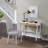 Solid Wood Base Computer Desk-932145371