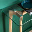 Achouhada 90cm Glass Top Console Table-683651132