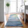 Premium Machine Washable Cerrito AMF512 Blue Rug