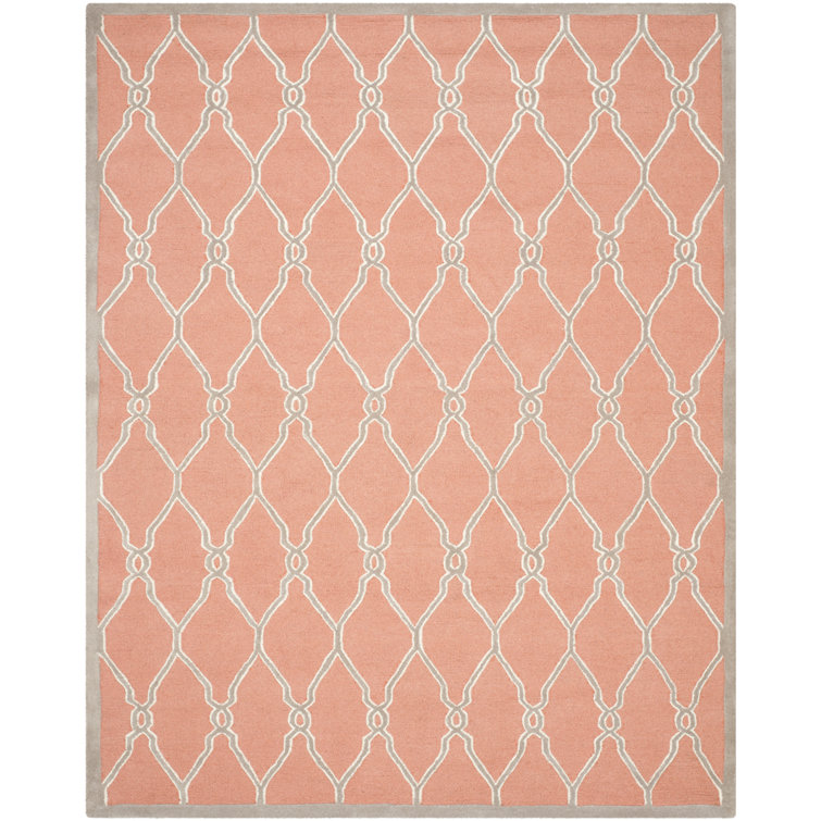 Cannen Hand Tufted Wool Geometric Rug