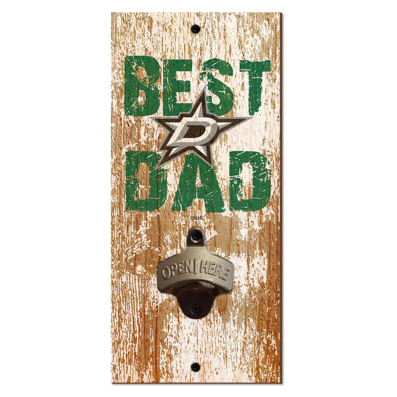 Gold Brass Stainless Steel Bottle Opener, Stars