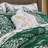 Greenland Home Fashions Holiday Snowflake Decorative Christmas Pillow, 18 Inch, White & Gold