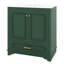 Meuble-lavabo autoportant de 30 po avec lavabo, meuble de rangement pour salle de bain avec portes à fermeture douce et tablette réglable, tiroir-562957990