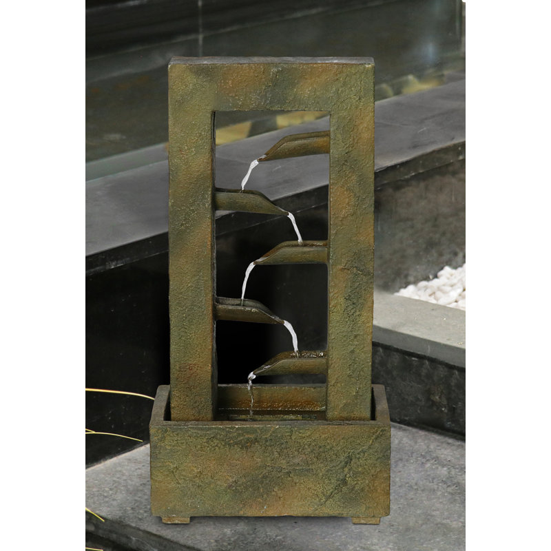 Outdoor Weather Resistant Cascade Fountain