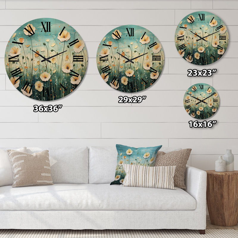 Horloge murale Analayah, Très grand