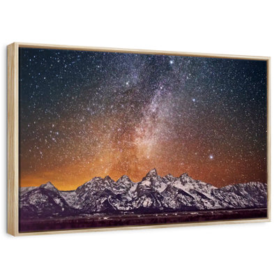 Voie lactée au-dessus de Grand Teton