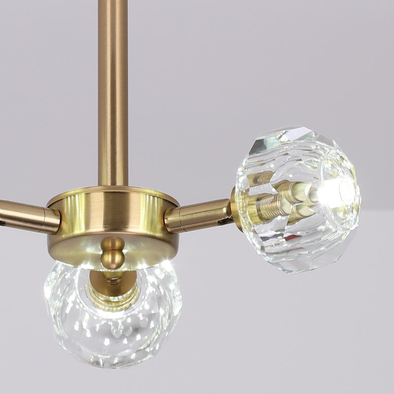 Lustre sphérique Spoutnik à 3 lumières