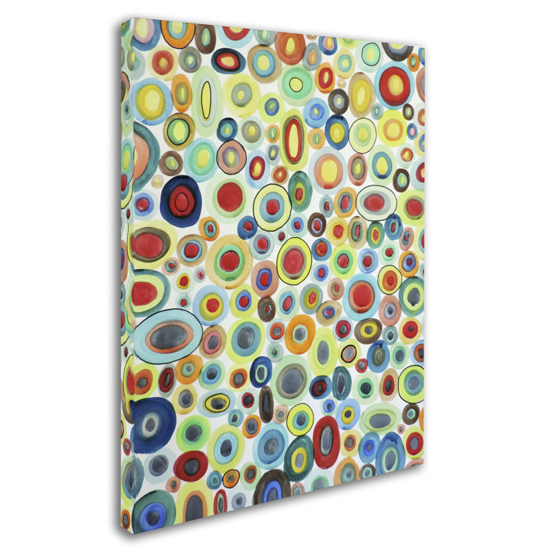 « viva » par sylvie demers, reproduction d’art sur toile tendue, H 47 po x l 35 po x P 2 po