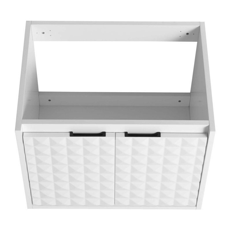 Meuble-lavabo à fermeture en douceur pour petite salle de bain