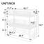 Lit simple superposé simple TG en métal blanc, structure avec garde-corps, fonctionnement silencieux, idéal pour les chambres d'amis, lit en métal, garde-corps pour dormir, conception à bruit réduit, espaces partagés-1244845172