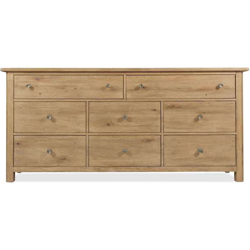 Driftwood Eight-Drawer Dresser, Natural
