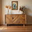 Buffet rétro en bois massif