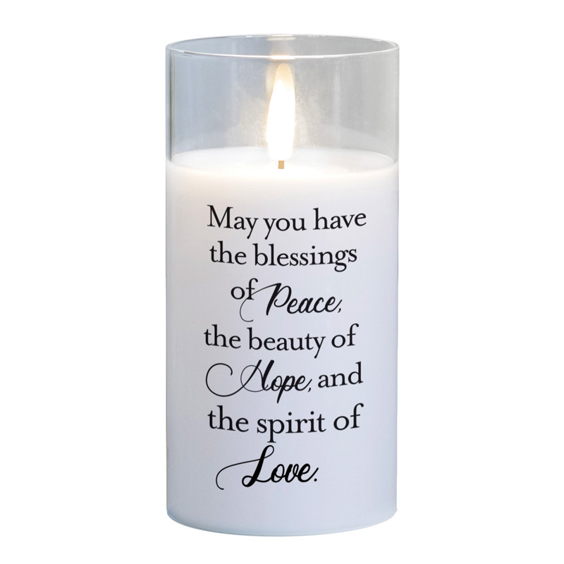 «May You Have Blessings», bougie à DEL