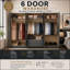Cascio 6 Door Wardrobe-167156111