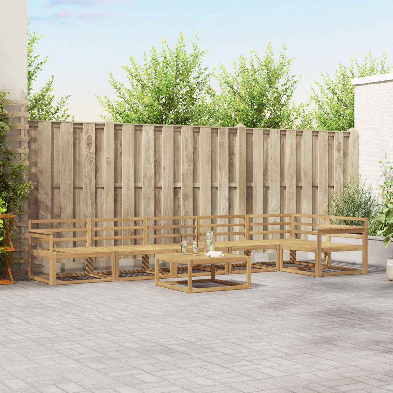  Outdoor Sofa Set Sectional Garden Furniture Patio Backyard Poolside