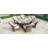 Emilie 6 - Person Patio Dining Set Oval Table with Cushions Included