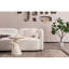 3 + 1, canapé moderne de luxe pour le salon, canapé rembourré en molleton blanc pour bureau à domicile
