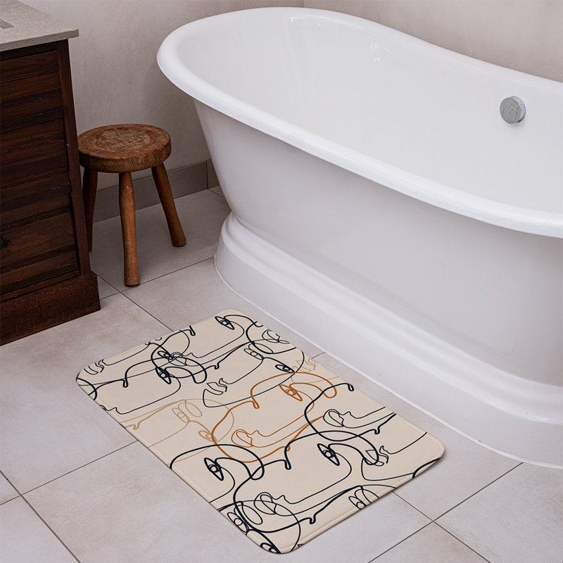 Dorvilus Non-Slip Bath Rug