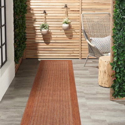 Tapis intérieur / extérieur contemporain réversible résistant aux intempéries Contemporary