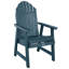 Chaise Adirondack en plastique avec table Anette-612659312