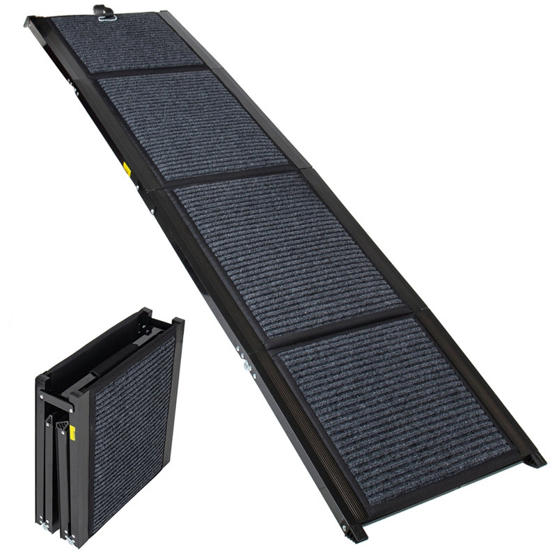 Rampe pour chien portable 63 po de long et 17,3 po de large, H 6,5 po x l 17,5 po x P 17,3 po