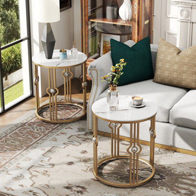 Side Table with Storage
