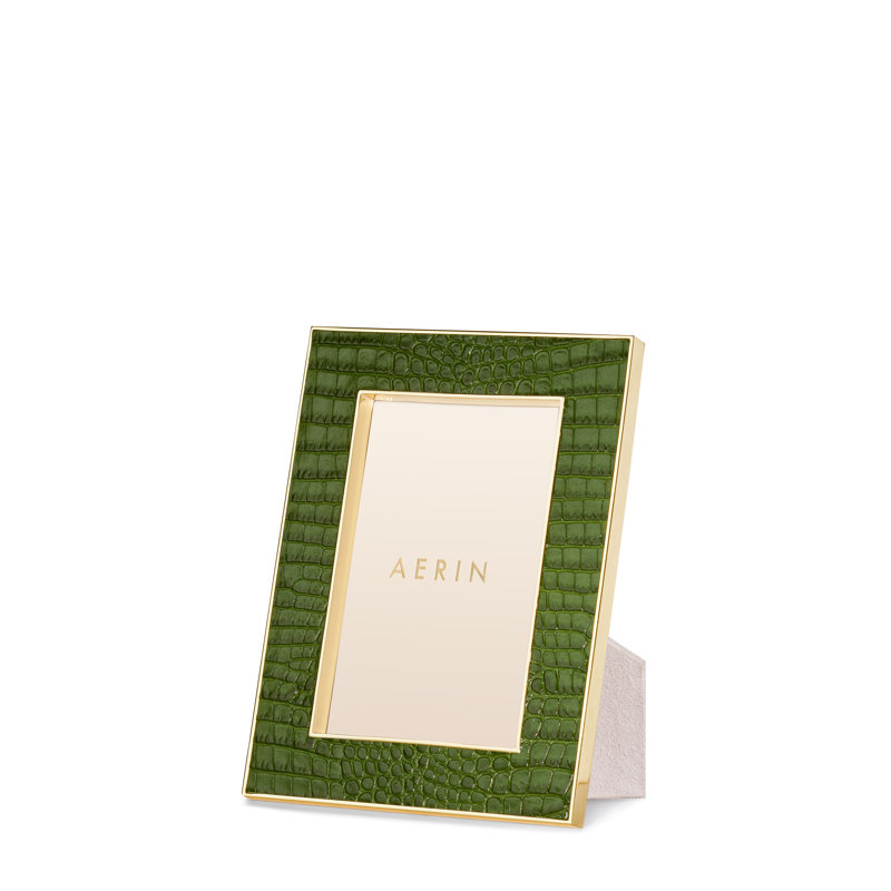 Leather Picture Frame, 4" x 6"