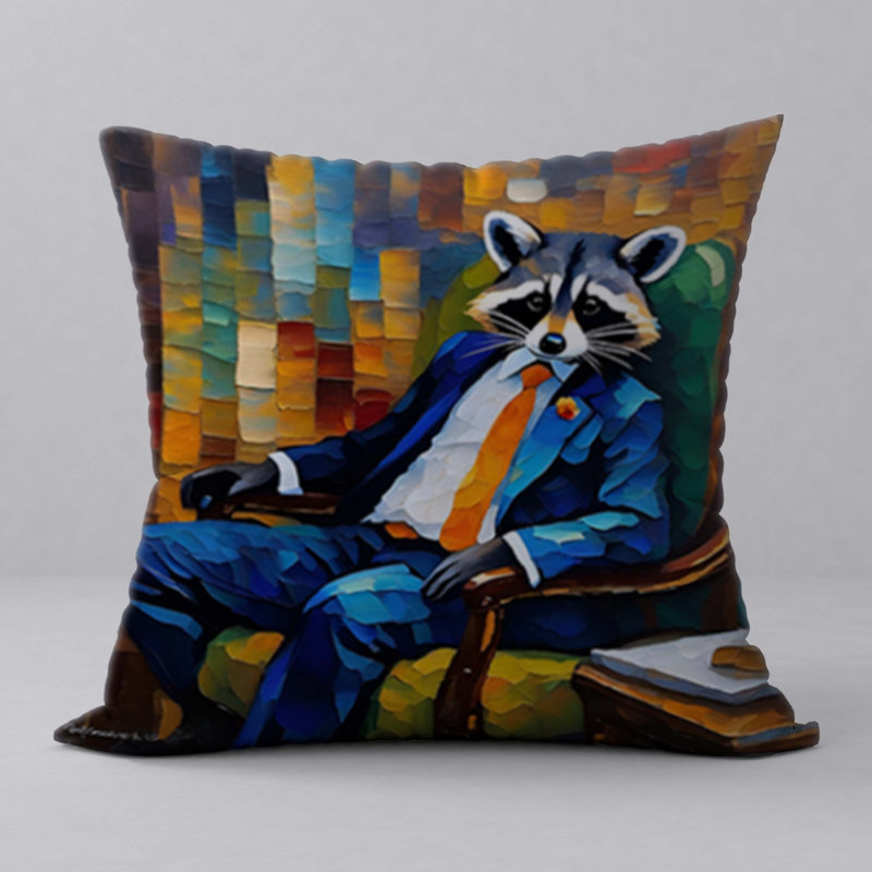Reversible Throw Pillow