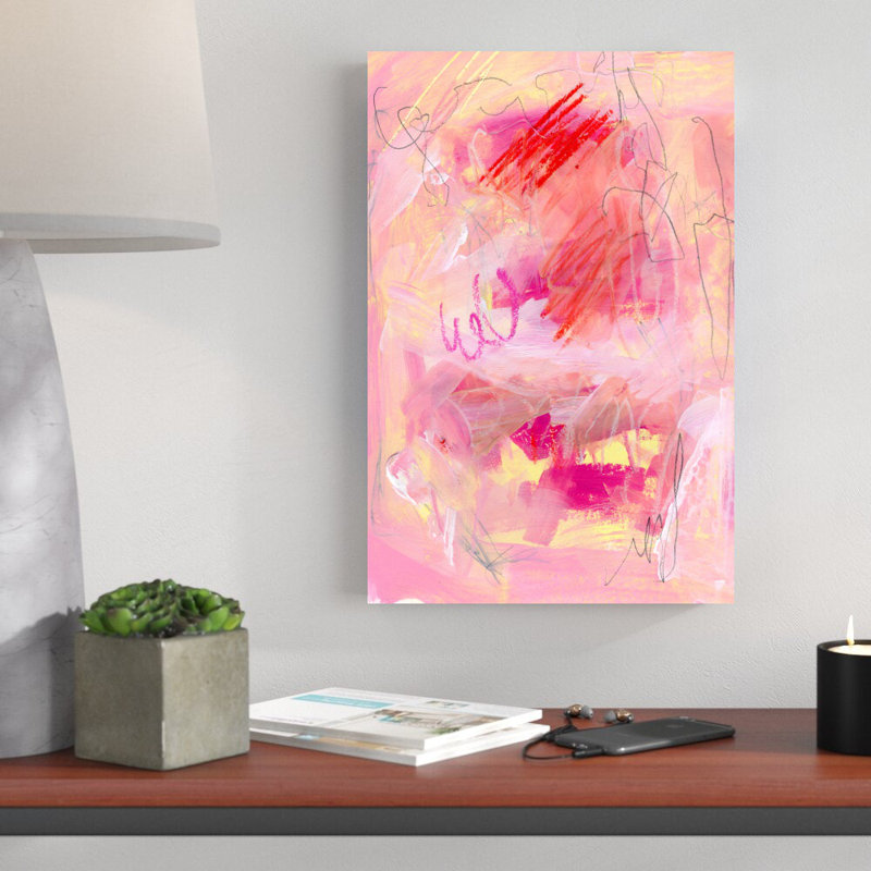 Chroma rose I, H 18 po x l 12 po