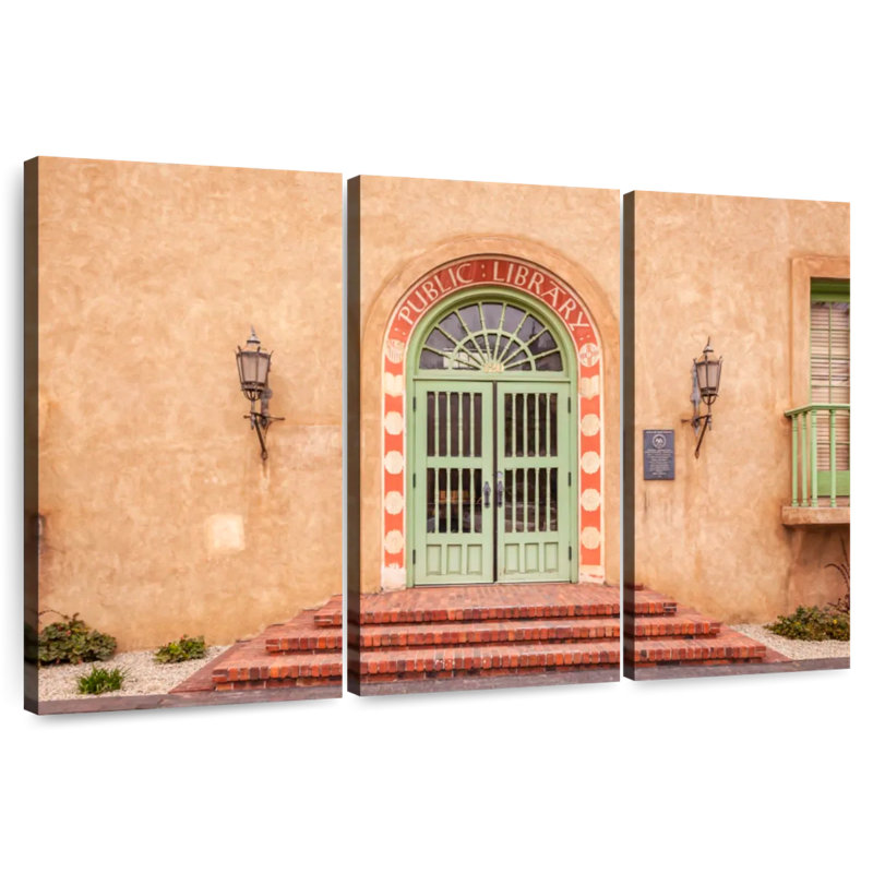 Porte de bibliothèque publique Lilie Santa Fe, H 24 po x l 38 po