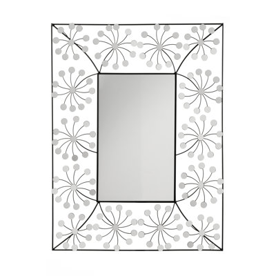 Metal Flat Wall Mirror