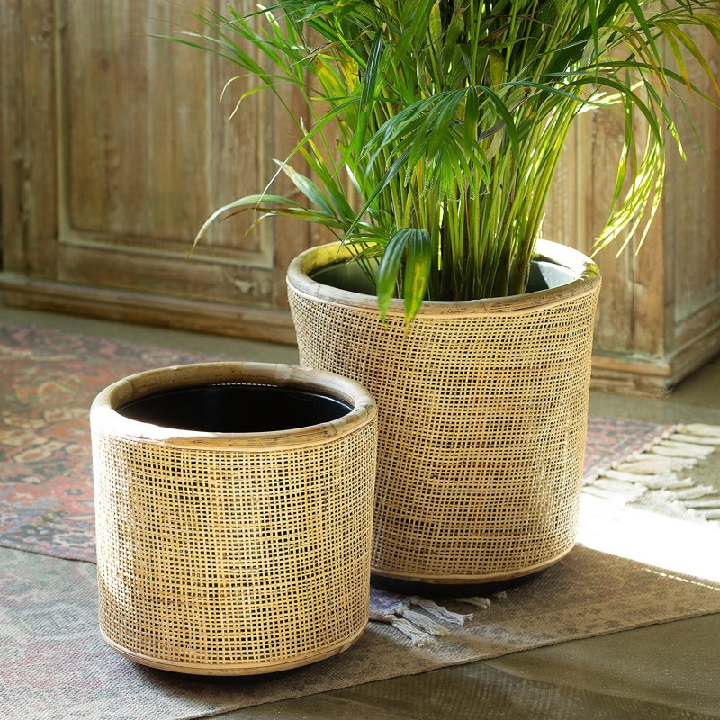 La Boheme Rattan Planter