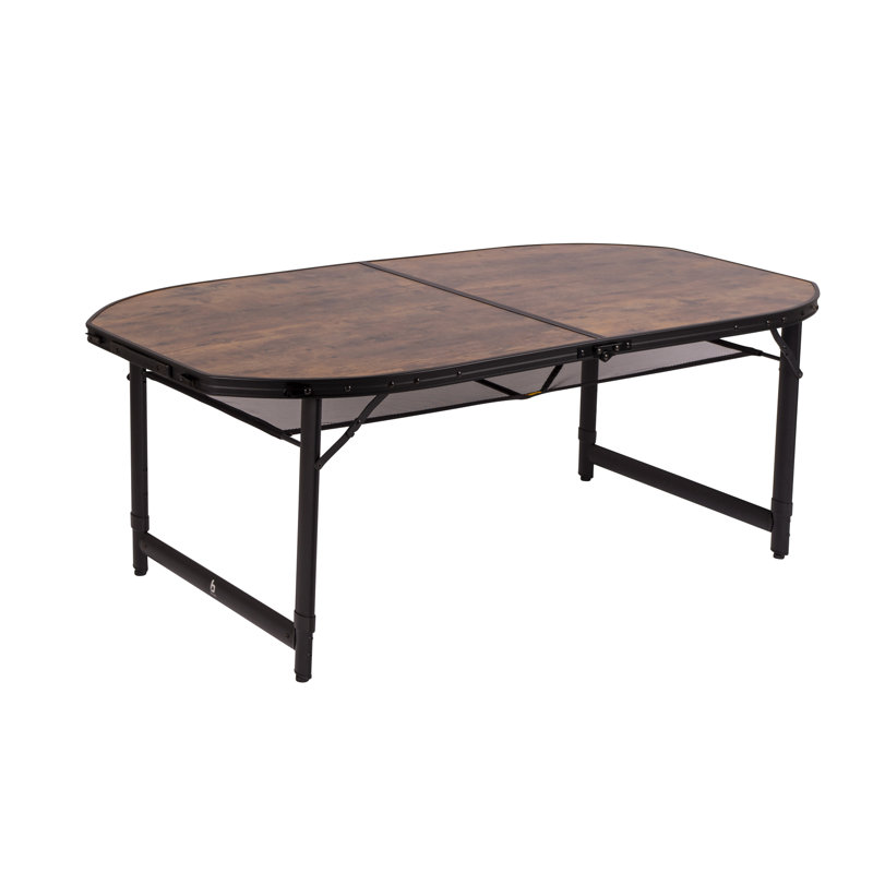 Tuart Oval Outdoor Camping Table, 70cm H x 150cm W x 60cm D