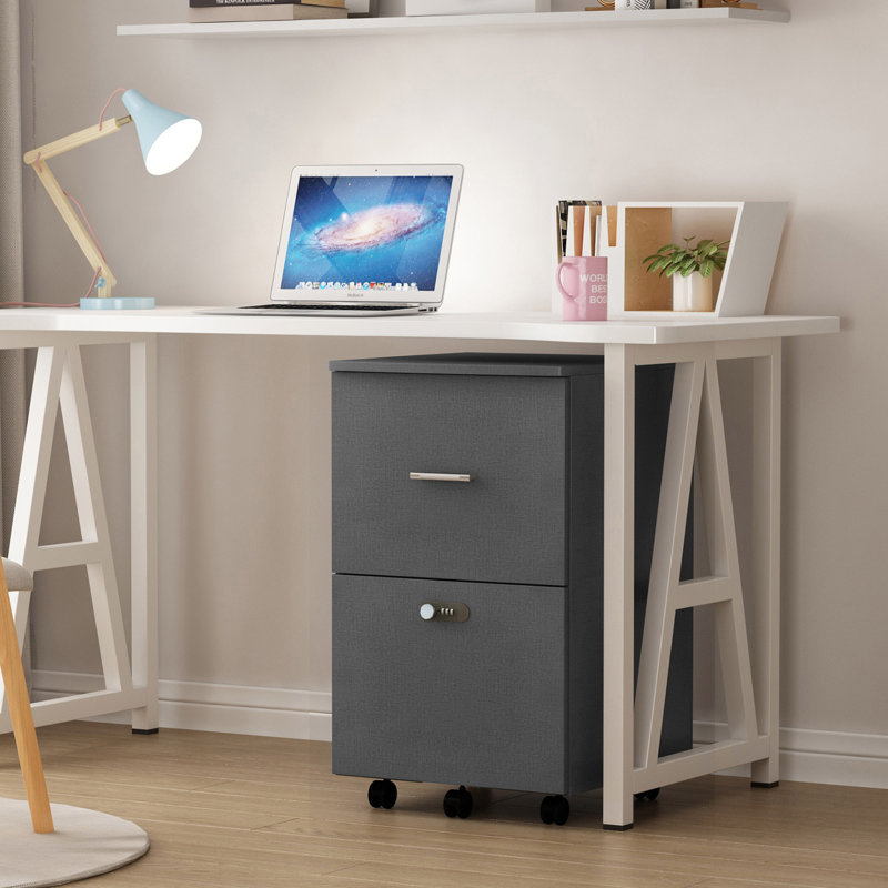 Commode décorative Yessenia, Gris foncé