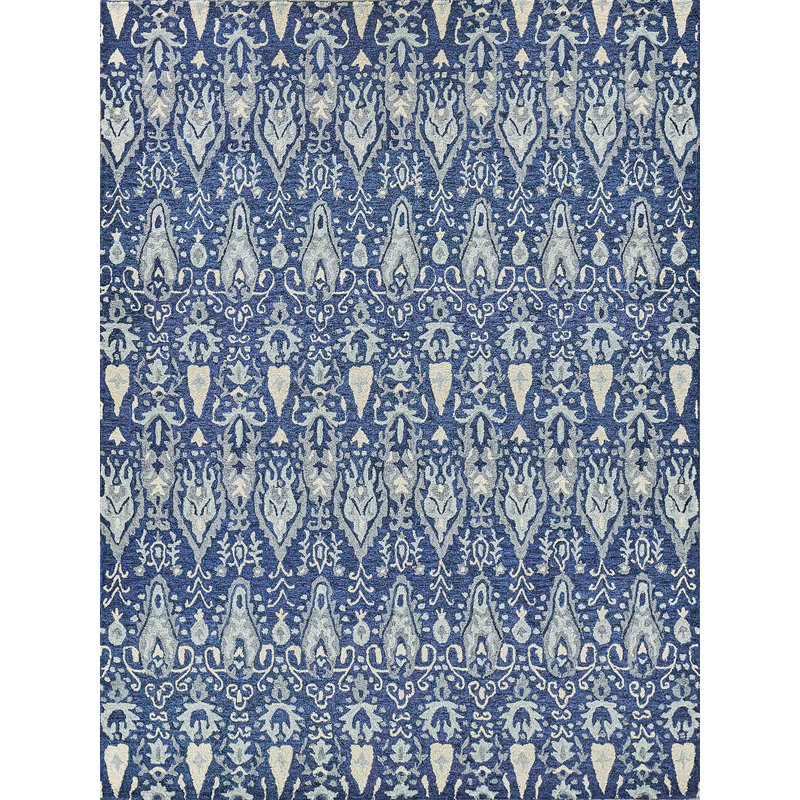 Sarasota Wool Ikat Area Rug, Rectangle 12' x 15'