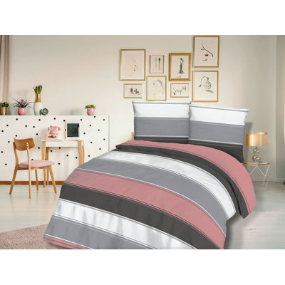 Cotton Duvet Cover Set with Pillow Shams